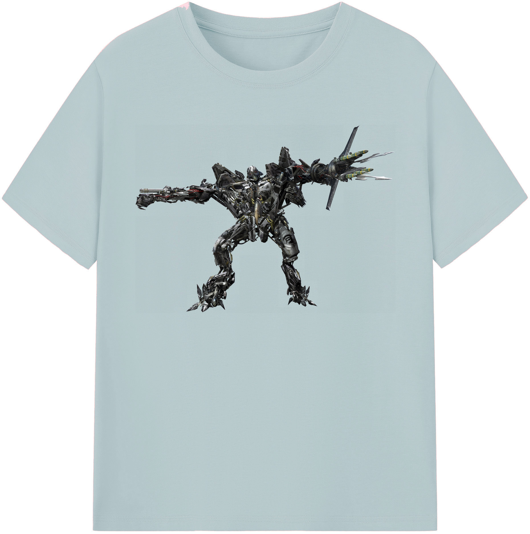 （画像用） Transformers トランスフォーマー 綿100％半袖Tシャツ（フロントプリント）